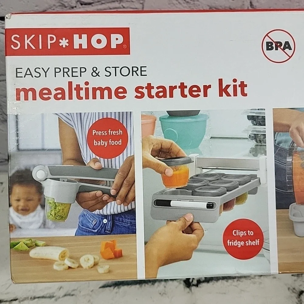 Skip*Hop Easy Prep & Store Mealtime Starter Kit‎ for babies